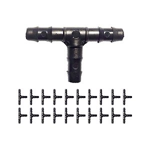 Te Minidrip 6,8x5mm 20 Unidades Irritec Irrigação