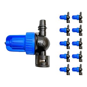 Válvula Antigota Baixa Pressão Irrigação Irritec 10 Unidades