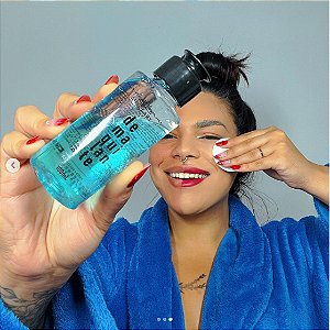 Demaquilante Bifásico Miss Lary 100ml - Remove Maquiagem à Prova d'Água sem Esforço!