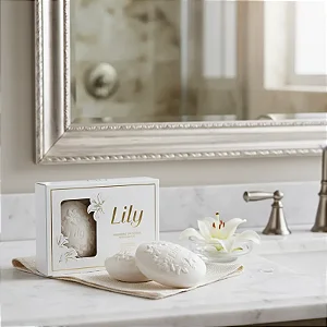 Sabonete Em Barra Perfumado Lily 2x90g - O Boticário