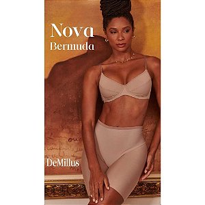 Bermuda Control Hipslip DeMillus – Modeladora com Média Compressão, Conforto e Alta Qualidade