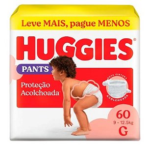 Fralda Huggies G - 60 UND
