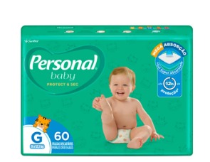 Fralda Personal  Baby G - 60 UND