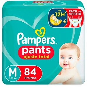 Fralda Pampers Pants M - 84 UND
