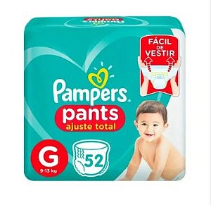 Fralda Pampers Pants G - 52 UND