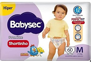 Fralda Babysec M - 60 UND