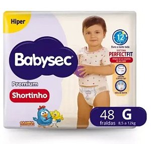 Fralda Babysec G - 48 UND