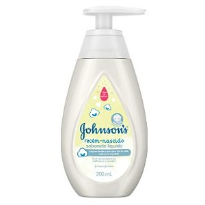 Sabonete liquido Johnson's recém nascido 200ml