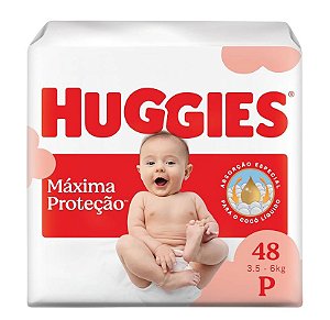 Fralda Huggies P - 48 UND