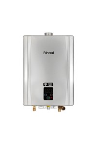 Aquecedor de àgua a gás Rinnai E21 - Prata - Bivolt - GLP