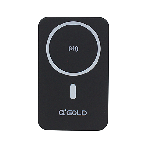 Power Bank A'Gold 10000mAh Fácil p/ Levar c/ Adaptador - BTE60B