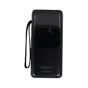 Power Bank A'Gold 30000mAh c/ Adaptadores - BTE46