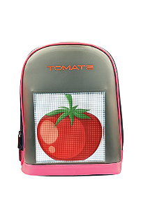 Mochila com Tela de LED Programável Tomate MM-002 (Grande)