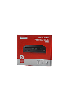 Conversor e Gravador Digital para TV Tomate MCD-999 – ISDB-T com HDMI, USB e Controle Remoto