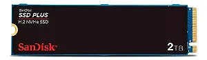 SSD M.2 SANDISK PLUS NVME 2TB 3200MB/S  SDSSDA3N-2T00-G26