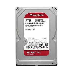 2TB WESTERN DIGITAL WD RED PLUS 5400RPM 64MB WD20EFPX