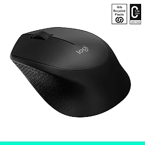 Mouse Sem Fio Logitech M280 1000Dpi Preto 910-004284
