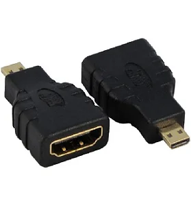 Adaptador Hdmi Micro Macho para Hdmi Fêmea  - HC-10
