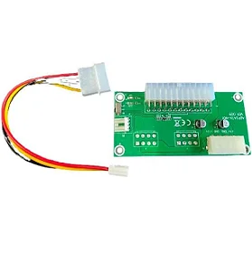 Adaptador Para Duas Fontes e  Mineração (2psu/1pc) Psuad 4PIN TX-N02-B