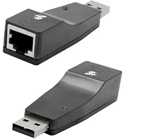 Adaptador USB 2.0 para Placa de Rede Rj45 10/100 Mbps - UL-100