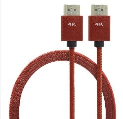 Cabo HDMI 10MT 1.4 1080P Ultra HD Blindado Premium Vermelho KP-H5200R