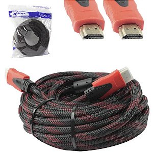 Cabo HDMI 10MT 1.4 com Malha e Filtro - KP-H5003 10M