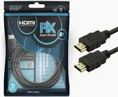 Cabo HDMI 3MT 8K Gold 2.1 Ultra HD e HDR Dinamiico Grasep D-8K01