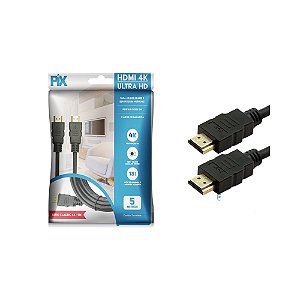 Cabo HDMI 5MT Pix 2.0 4K Ultra HD, HDR 19P - 018-2225