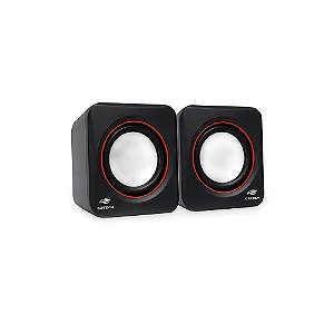 Caixa de Som C3 Tech 2.0 Portátil 3W RMS Preta - SP-301BK
