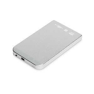 Case p/ HD e SSD 2.5'' USB 2.0 SATA Prata Dex - DX-2520