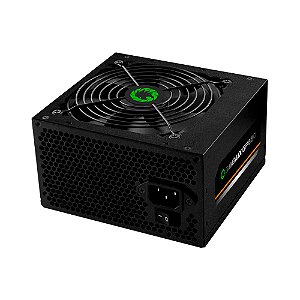 Fonte 650W Gamemax 80 Plus Bronze, PFC Ativo, Bivolt Black - GP650