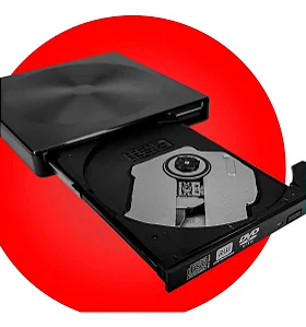 Gravador DVD Dex Externo Slim USB 3.0 e Type-C - DG-325C