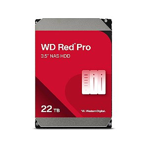 HD 22TB Nas Western Digital Red Pro 7200RPM, 512MB Cache, WD221KFGX