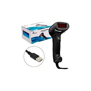 Leitor de Código de Barras Laser USB Com Fio Exbom - LCB-150