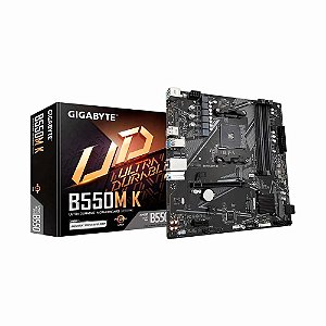 Mother Gigabyte B550M K, Chipset B550, AMD AM4, mATX, DDR4