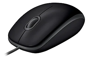 Mouse Usb Logitech M110 com Clique Silencioso Preto - 910-006756