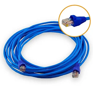 Patch Cord CAT6 10 Metros Azul - CR106