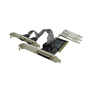 Placa Multiserial 01 Pararela 2 Seriais PCI DP-06