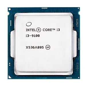 Processador Intel Core I3-9100 Coffee Lake 3.6GHz 6MB - Tray
