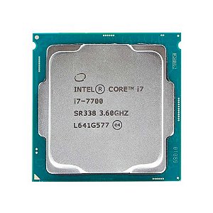 Processador Intel Core I7-7700 Kaby Lake, Cache 8MB, 3.6GHz, Tray