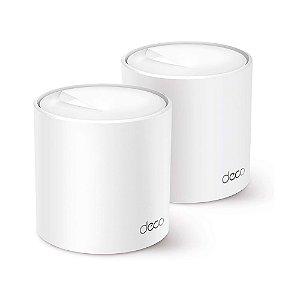 Roteador Deco X50(BR) TP-Link Wi-Fi 6 AX3000 Sistema Home Mesh pack 2