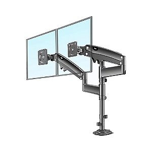 Suporte p/2 Monitores Articulado c/Pistão a Gás 17 a 35 Pix - PX-H160
