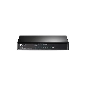 Switch TP-Link 08pt TL-SG1008P Gigabit com 4 portas POE