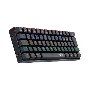 Teclado Mecânico Gamer Redragon Lakshmi Rainbow, Switch Blue K606R