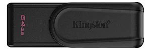 PENDRIVE 64GB KINGSTON EXODIA S USB 3.2 PRETO DTXS/64GB