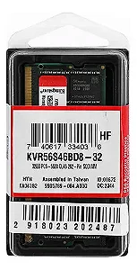MEM NOTEBOOK 32GB  DDR5 5600 MHZ KINGSTON CL46