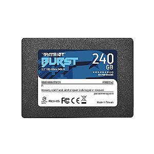 SSD 240GB PATRIOT  SATA III