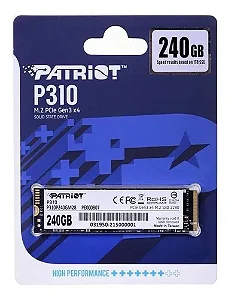 SSD M2 240GB PATRIOT NVME 1.3