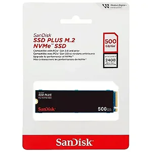 SSD M2 500GB SANDISK NVME PCIE SDSSDA3N-500G-G26