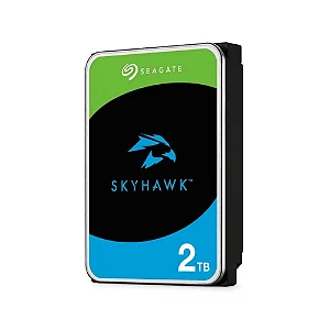 UNIDADE DE DISCO RIGIDO 2TB SEAGATE SKYHAWK SURVEILLANCE 5400RPM 256MB ST2000VX017